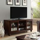Dita  58" TV Stand, Walnut Finish Acme