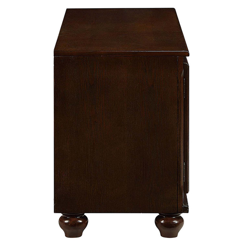 Dita  58" TV Stand, Walnut Finish Acme