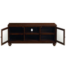 Dita  58" TV Stand, Walnut Finish Acme