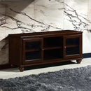 Dita  58" TV Stand, Walnut Finish Acme