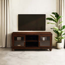 Dita  58" TV Stand, Walnut Finish Acme