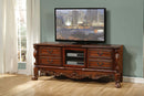 Dresden  79" TV Stand, Cherry Oak Finish Acme