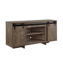 Bellarosa  60" TV Stand, Gray Washed Finish Acme