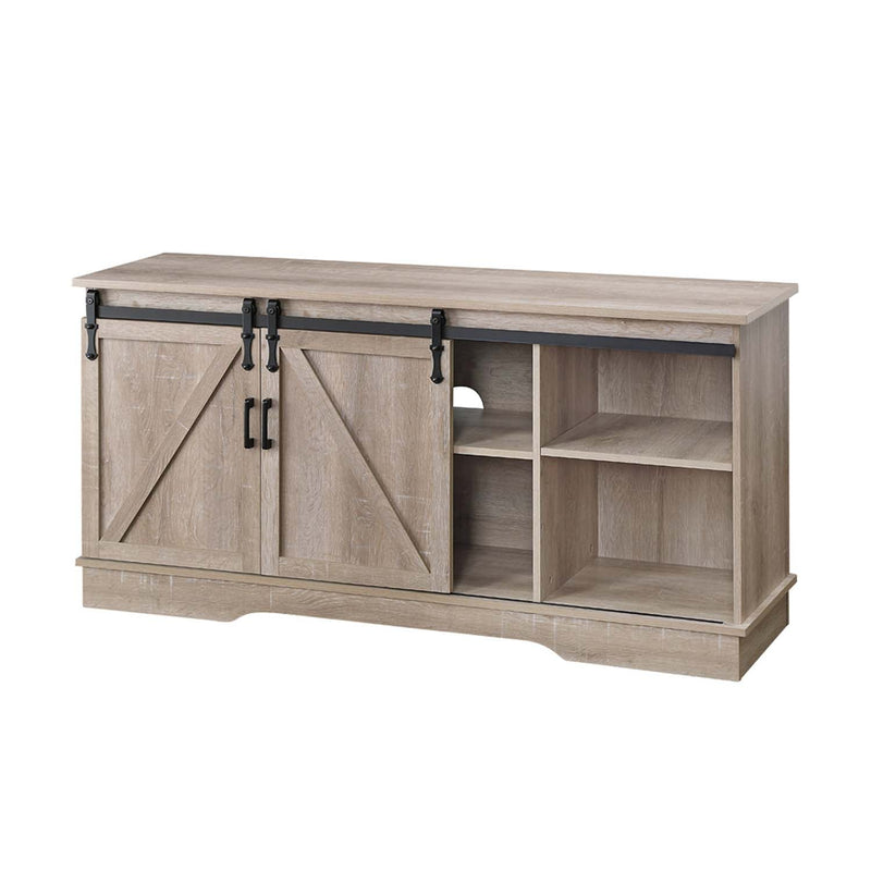 Bennet  58" TV Stand, Oak Finish Acme