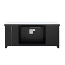 Noralie  59" TV Stand w/Fireplace & Led, Mirrored & Faux Diamonds Acme