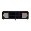 Colson  60" TV Stand, Black Finish Acme
