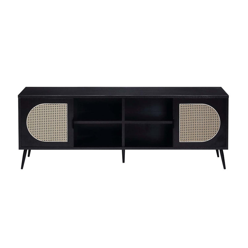 Colson  60" TV Stand, Black Finish Acme
