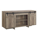 Bellarosa  60" TV Stand, Gray Washed Finish Acme