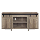Bellarosa  60" TV Stand, Gray Washed Finish Acme