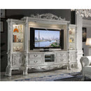 Dresden  79" TV Stand, Bone White Finish Acme
