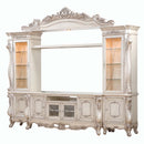 Gorsedd Entertainment Center, Golden Ivory Finish Acme