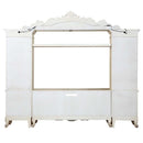 Gorsedd Entertainment Center, Golden Ivory Finish Acme