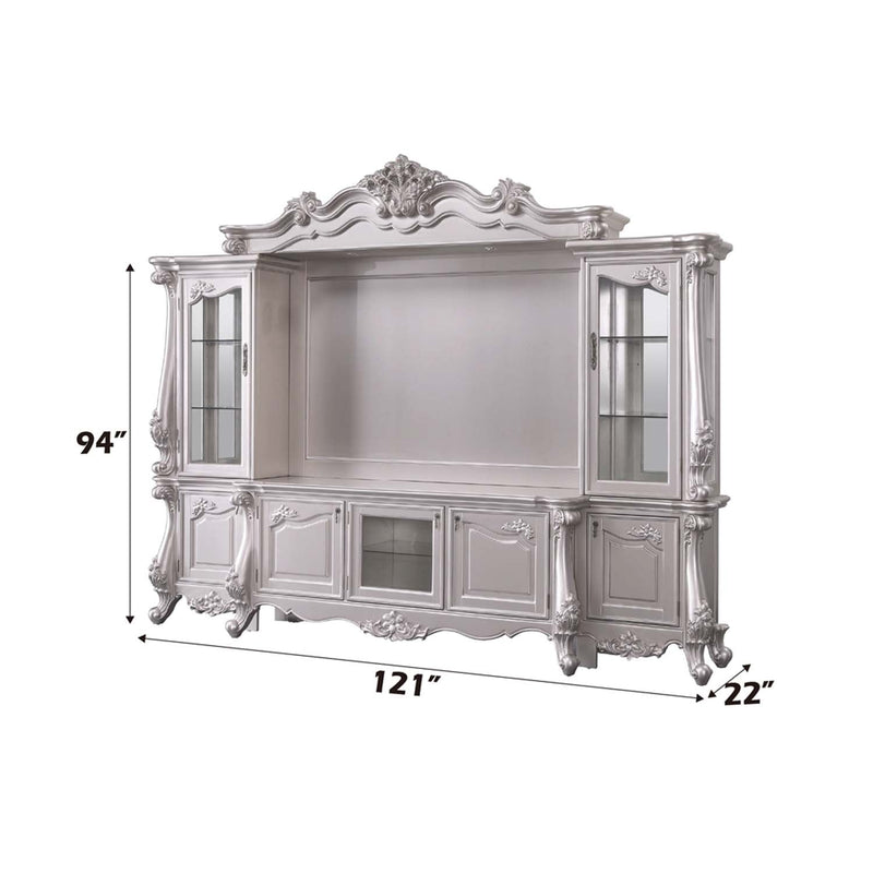 Bently Entertainment Center, Champagne Finish Acme