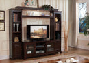 Halden Entertainment Center Side Pier, Merlot Finish Acme