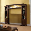 Dita Entertainment Center Side Pier, Walnut Finish Acme
