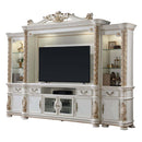 Vendome II Entertainment Center, Antique Pearl Finish Acme