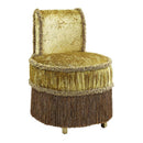Bernadette Vanity Stool, Gold Finish Acme