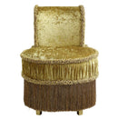 Bernadette Vanity Stool, Gold Finish Acme