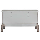 Dresden Vanity Desk, Vintage Bone White Finish Acme