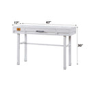 Cargo Vanity Desk, White Finish Acme