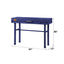 Cargo Vanity Desk, Blue Finish Acme