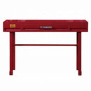 Cargo Vanity Desk, Red Finish Acme