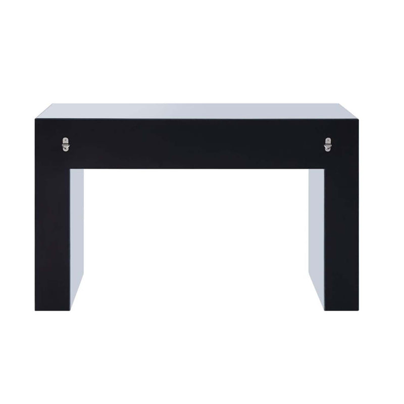 Noralie Vanity Desk, Mirrored & Faux Diamonds Acme