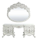 Vanaheim Vanity Desk, Antique White Finish Acme
