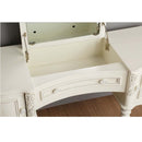 Dorothy Vanity Desk & Mirror, Ivory Finish Acme
