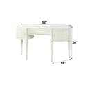 Dorothy Vanity Desk & Mirror, Ivory Finish Acme