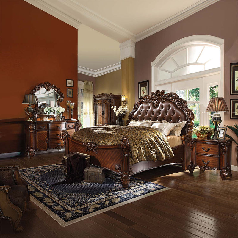 Vendome Wardrobe, Cherry Finish Acme
