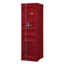Cargo Wardrobe, Red Finish Acme
