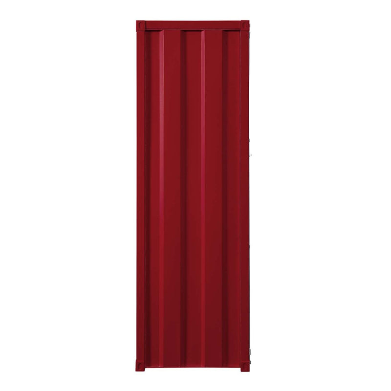 Cargo Wardrobe, Red Finish Acme