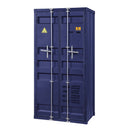 Cargo Wardrobe, Blue Finish Acme