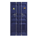 Cargo Wardrobe, Blue Finish Acme