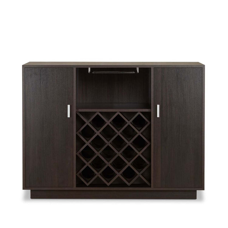 Hazen Wine Cabinet, Espresso Finish Acme