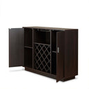 Hazen Wine Cabinet, Espresso Finish Acme
