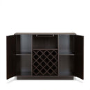 Hazen Wine Cabinet, Espresso Finish Acme