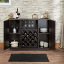 Hazen Wine Cabinet, Espresso Finish Acme
