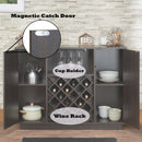 Hazen Wine Cabinet, Espresso Finish Acme