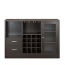 Hazen Wine Cabinet, Espresso Finish Acme