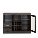 Hazen Wine Cabinet, Espresso Finish Acme