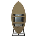 Brancaster Wine Cooler, Retro Brown Top Grain Leather & Aluminum Acme