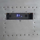 Brancaster Wine Cooler, Retro Brown Top Grain Leather & Aluminum Acme