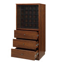 Wiesta Wine Cabinet, Walnut Finish Acme