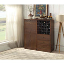 Wiesta Wine Cabinet, Walnut Finish Acme