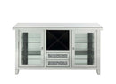 Noralie Wine Cabinet w/Led, Mirrored & Faux Diamonds Acme