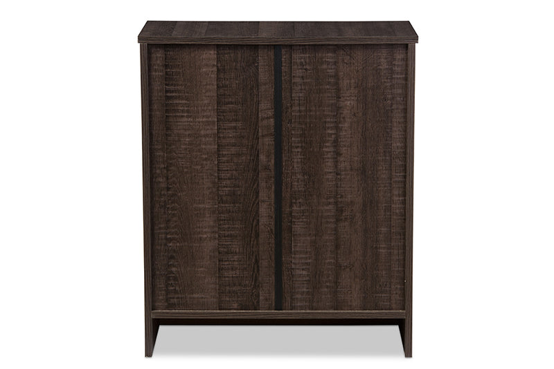 Sheraton Modern and Contemporary Espresso Brown Wood 3-Drawer Storage Chest