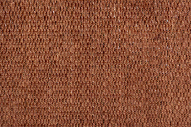 Brock Marbled Tortoise Natural Rattan 3-Drawers Console Table