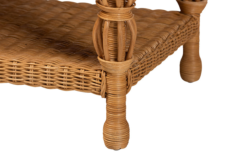 Kelsy Natural Rattan Coffee Table